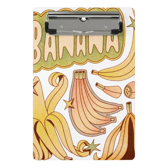 Mini Prancheta Banana / Ilustração de Banana (Frente)