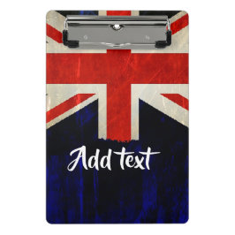 Mini Prancheta bandeira do Tomador da União