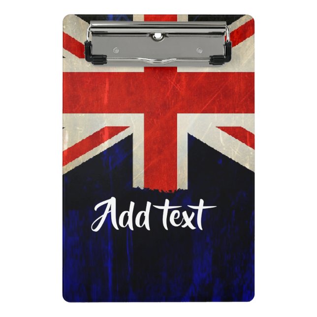 Mini Prancheta bandeira do Tomador da União (Frente)