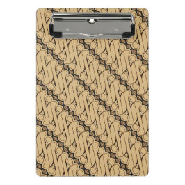 Mini Prancheta Batik Parang, Padrão Indonésia, Javanês, Étnico