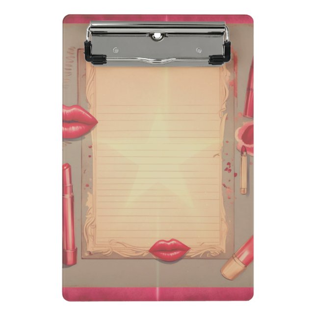 Mini Prancheta Batom Retroativo (Frente)