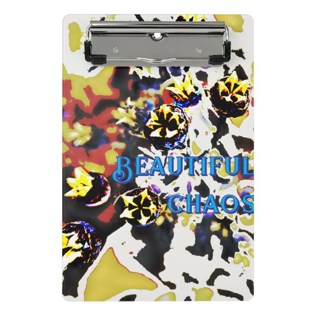 Mini Prancheta Belo caos (Frente)