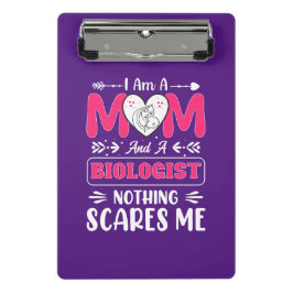 Mini Prancheta Biólogo Engraçado Mãe, Bióloga Mãe Engraçada