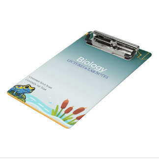 Mini Prancheta Biology clipboard – Study Notes & Lab Organization