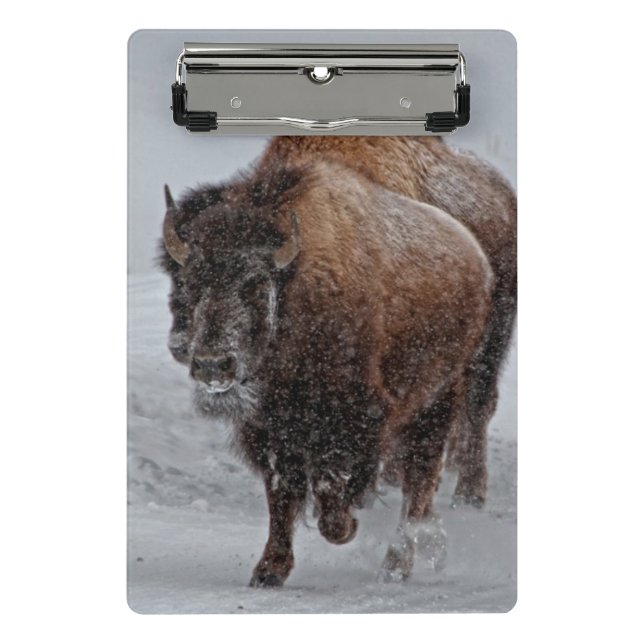 Mini Prancheta Bisonte de Yellowstone (Frente)