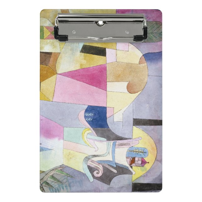 Mini Prancheta Black Columns in a Landscape 1919 by Paul Klee (Frente)