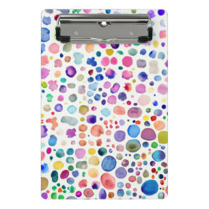 Mini Prancheta Blobs de Aquarela