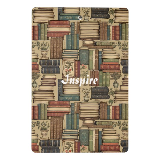 Mini Prancheta Book Lover (Verso)