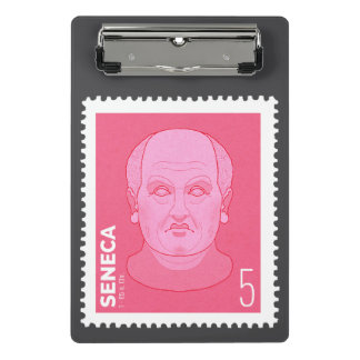 Mini Prancheta Briefmarke Seneca -