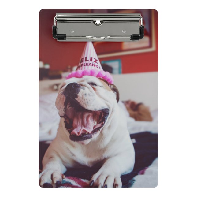 Mini Prancheta Buldogue britânico das imagens | de Getty (Frente)