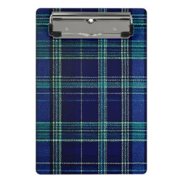 Mini Prancheta Caderno xadrez tartan