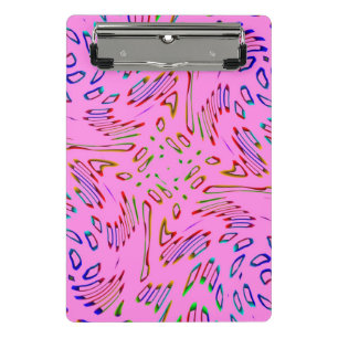 Mini Prancheta Caleidoscópio Rosa