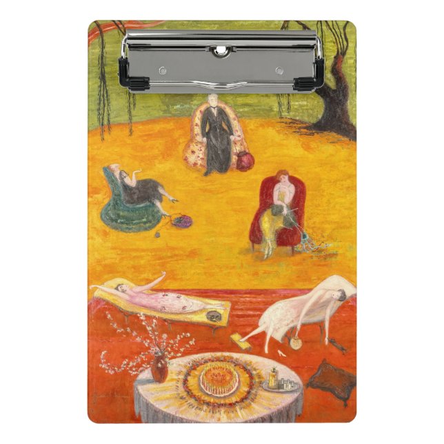 Mini Prancheta Calor de Florine Stettheimer (Frente)