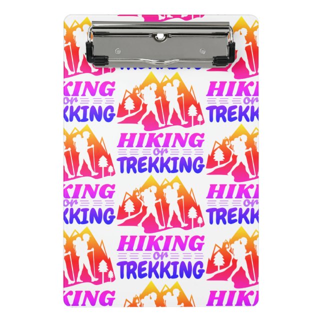 Mini Prancheta Caminho ou Trekking (Frente)