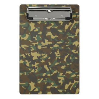 Mini Prancheta Camuflagem Florestal