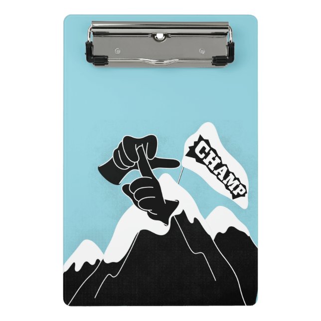 Mini Prancheta Carimbo - Design ASL (Frente)