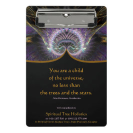 Mini Prancheta Carta Holística da Árvore Espiritual