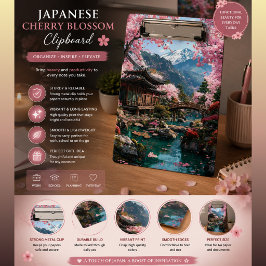 Mini Prancheta Casamentos Elegantes Cerejeira Japonesa em Ouro ca
