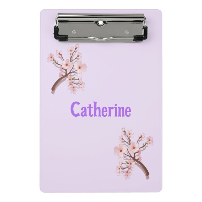 Mini Prancheta Catherine Sakura Blossom Branch Heart (Frente)