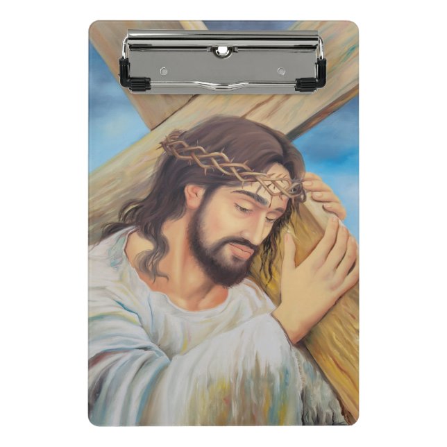 Mini Prancheta Christian Faith Jesus Cristo (Frente)