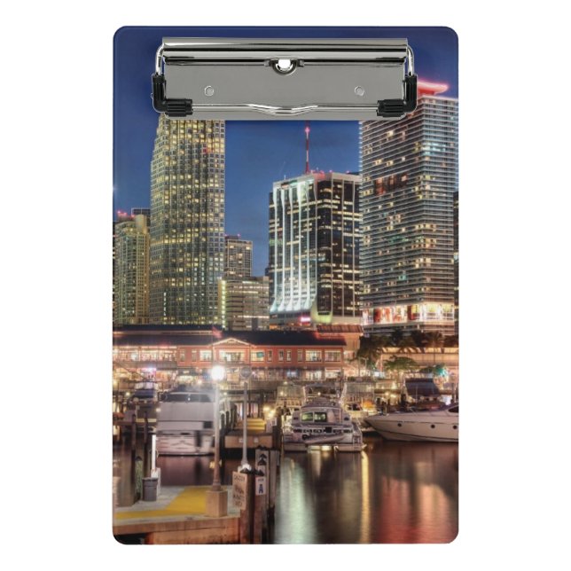 Mini Prancheta Cidade da skyline de Miami em Florida (Frente)