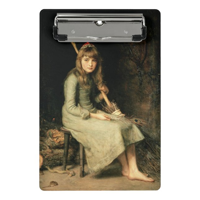 Mini Prancheta Cinderella Fairy Tale (por John Everett Millais) (Frente)