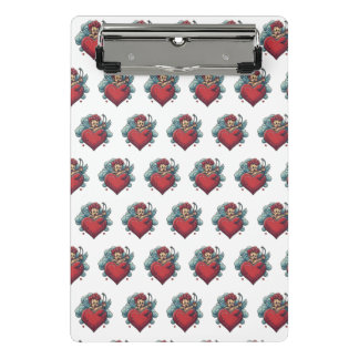 Mini Prancheta Clássicos Inclusos: Clipboards Heart & Cupid