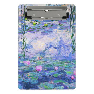 Mini Prancheta Claude Monet Water Libera A Arte Impressionante Fr