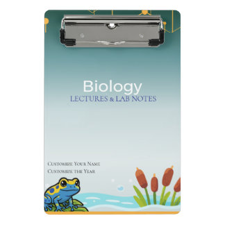 Mini Prancheta Clipboard Biology – Ajustements