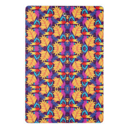 Mini Prancheta Colorful clipboard featuring a vibrant kaleidoscop