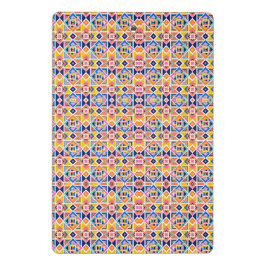 Mini Prancheta Colorful clipboard with a vibrant geometric 