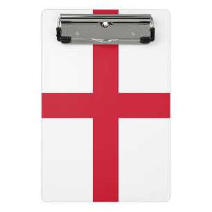 Mini prancheta com bandeira da Inglaterra, Reino U