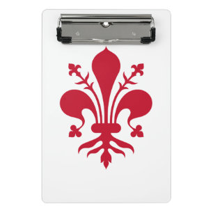 Mini prancheta com bandeira de Florença, Itália
