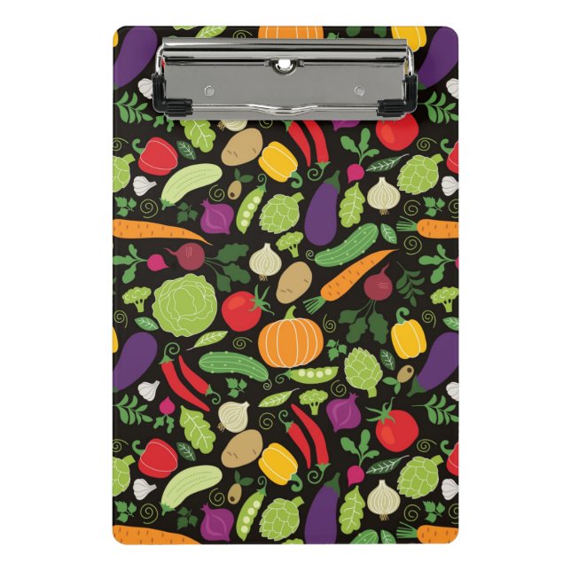 Mini Prancheta Comida em um fundo preto (Frente)