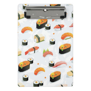 Mini Prancheta Comida japonesa: Teste padrão do sushi