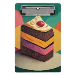 Mini Prancheta Concebido De Bolo Colorido