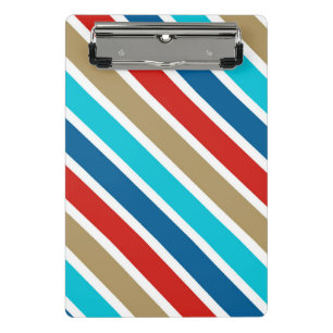 Mini Prancheta Contemporâneo Candy pin Strip-Christmas