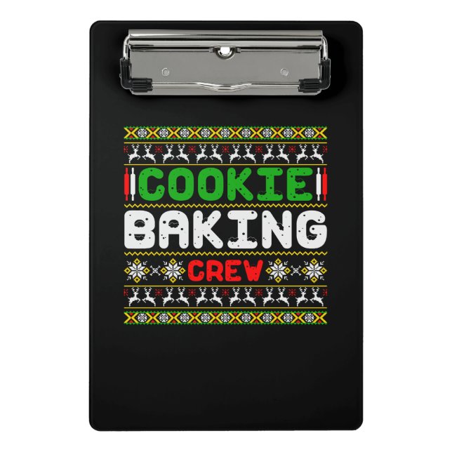 Mini Prancheta Cookie Baking Crew-50000 (Frente)