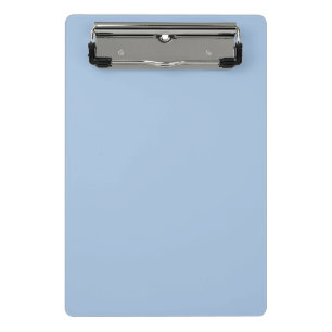 Mini Prancheta Cor Sólida Pó Azul Mola Pastel