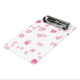 Mini Prancheta Corações