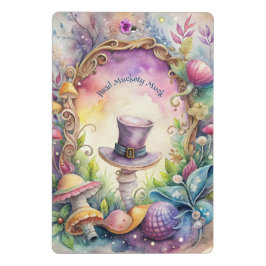 Mini Prancheta Create Your Own Whimsical Purple Top Hat