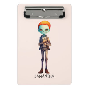 Mini Prancheta Criança Zombie Macabra Adorável Mas Bonita - Macab