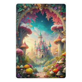 Mini Prancheta Crie Seu Próprio Jardim de Castelo Caprichoso