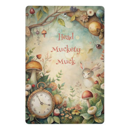 Mini Prancheta Crie Seu Próprio Jardim de Coelhos Caprichosos