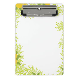 Mini Prancheta Cute & Functional Mini Lemon Design Clipboard