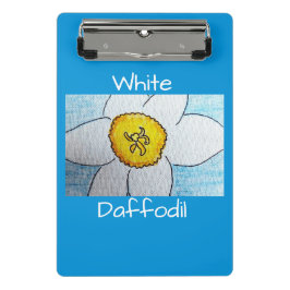 Mini Prancheta Daffodil branco
