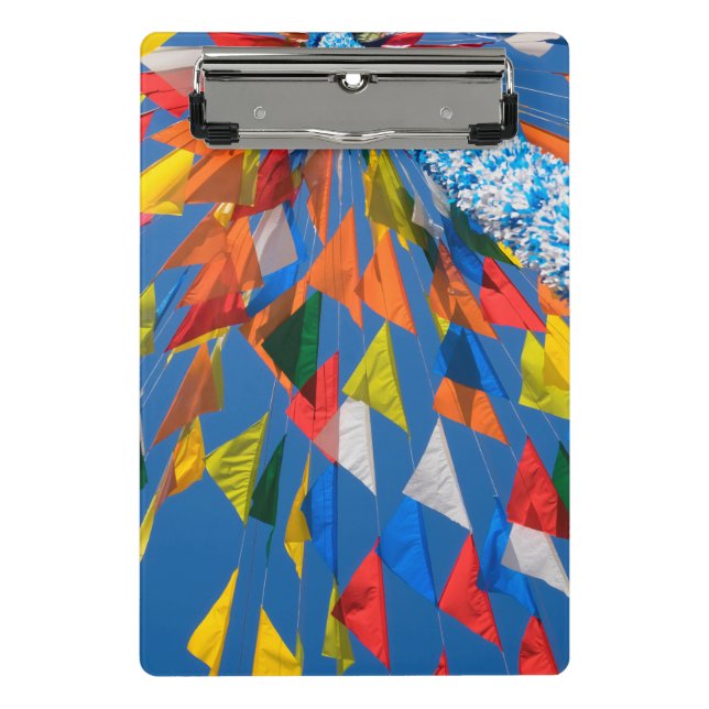 Mini Prancheta Decoração de Bandeira Triangular (Frente)
