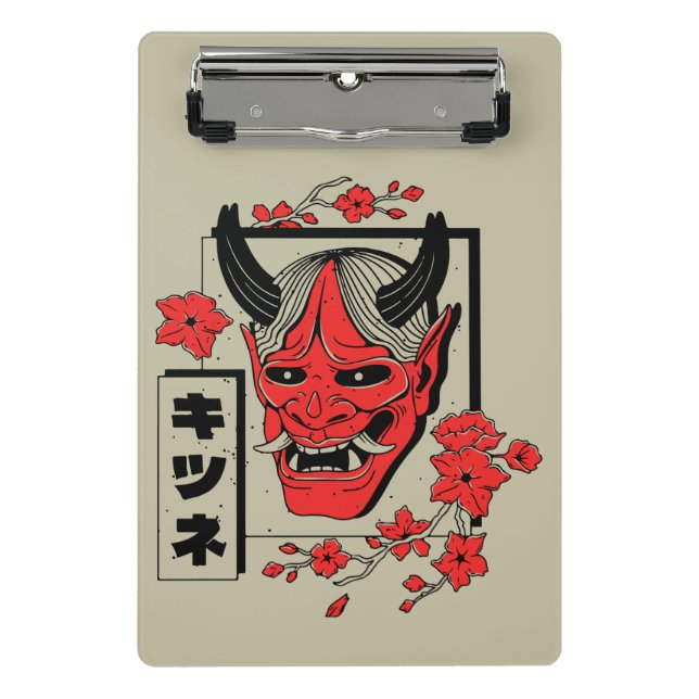 Mini Prancheta demônio japonês (Frente)