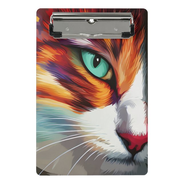 Mini Prancheta Design de Olho de Gato (Frente)