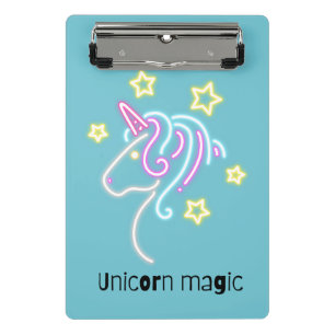 Mini Prancheta Design de unicórnio
